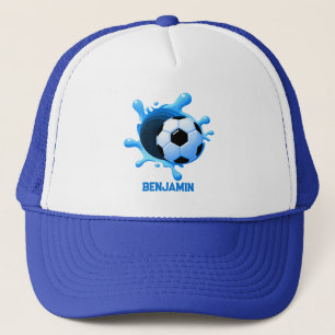 Personalized Soccer Ball Trucker Hat