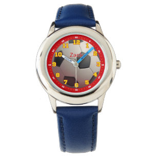 Personalized Soccer Boys Time-Teaching Design Watch