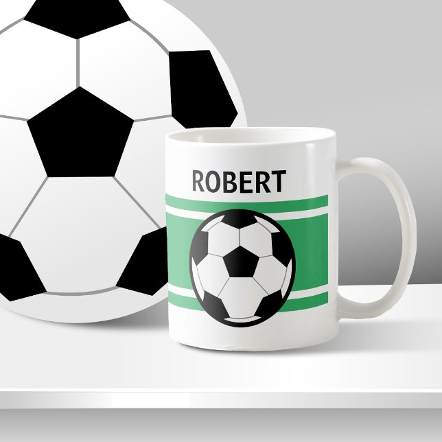 Personalized Soccer Coffee Mugs (Creator Uploaded)