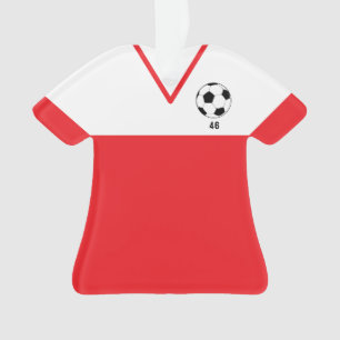 Personalized Soccer Jersey Ornament - Sports Gift