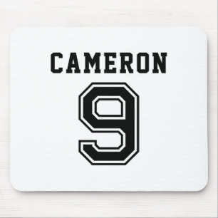 Personalized Soccer Name Soccer Mom Team Birthday Mouse Pad
