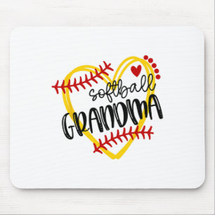 Personalized Softll Heart Tee Cute Grandma Women S Mouse Pad