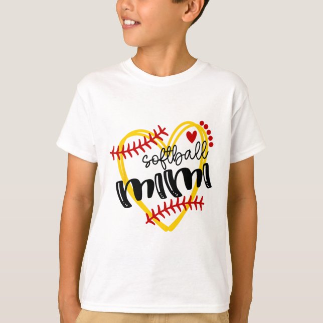 Personalized Softll Heart Tee Cute Mimi Women Soft (Front)