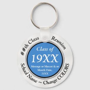 Personalized Souvenirs for Class Reunion Key Ring