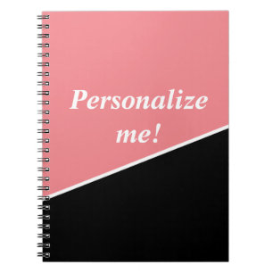 Personalized Spiral Photo Notebook