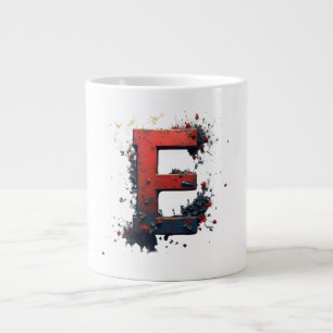 Personalized Sports Fan Monogram Custom Initial  Large Coffee Mug