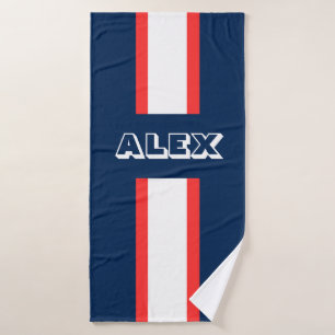 Personalized Sports Team/soccer/Football  Bath Towel