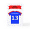Personalized sports tee 13th birthday