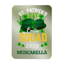 Personalized St. Patrick's Day Cruise Squad Door