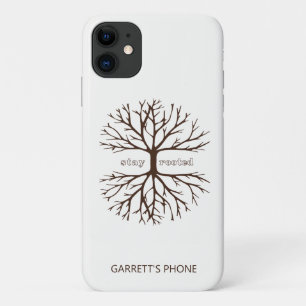 Personalized Stay Rooted Inspirational Christian C Case-Mate iPhone Case
