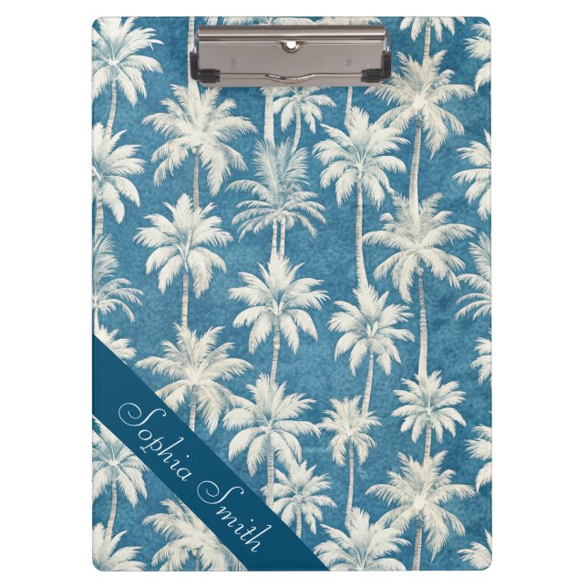 Personalized Summer on the Beach Clipboard (Front)
