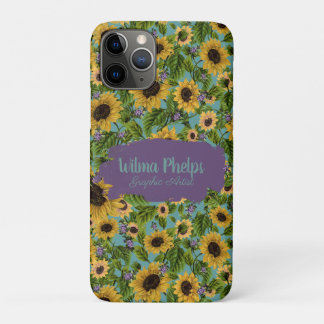 Personalized "Sunflower Rapture" Case-Mate iPhone Case