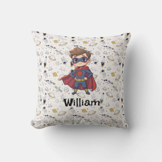 Personalized Superhero Name Pillow - Kids Pillow