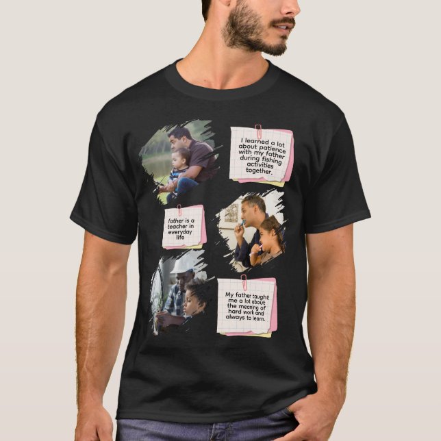 Personalized T-shirt Father's Day (Front)