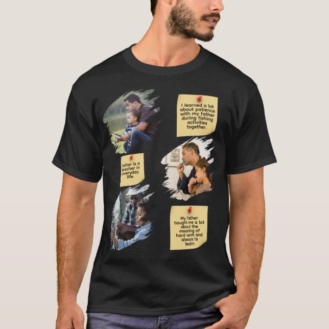 Personalized T-shirt Father's Day (Front)