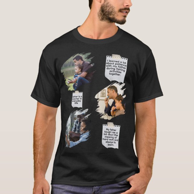 Personalized T-shirt Father's Day (Front)