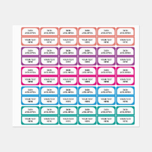 Personalized Tabs Divider Organizer Sticker Labels