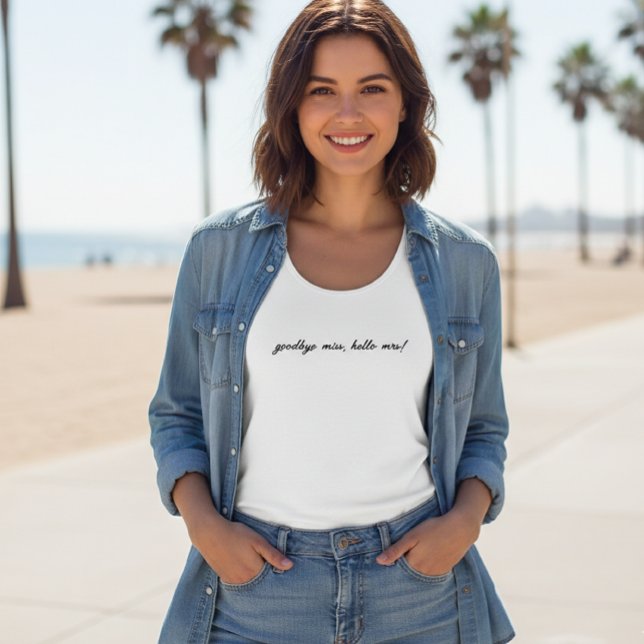 Personalized Tank Top, Custom top Mrs Bride gift (Creator Uploaded)