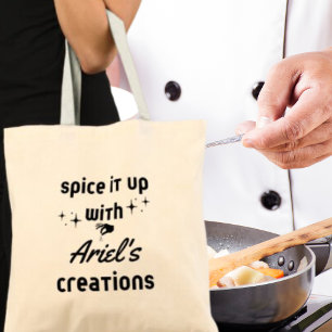 Personalized Taste Rules Chef Cook Foodie Gift Tote Bag