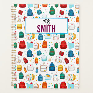 Personalized Teacher – Custom Name Back to school Planner