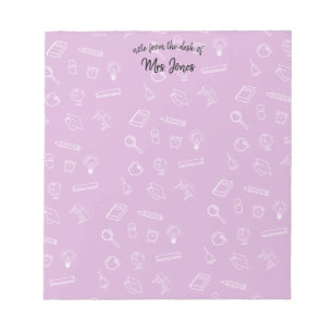 Personalized Teacher Notepad