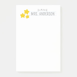 Personalized Teacher Notepad Appreciation Gift