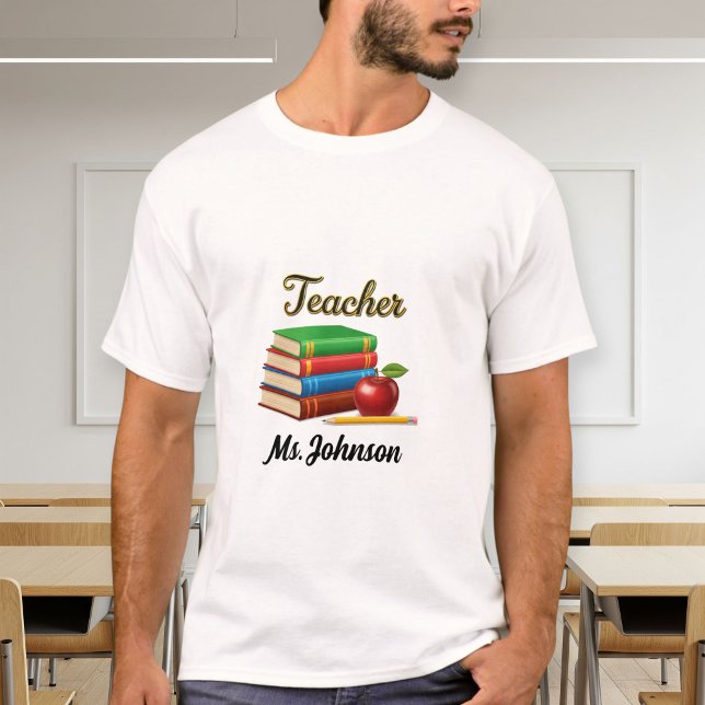 Personalized Teacher T-Shirt - Cotton Unisex (Creator Uploaded)