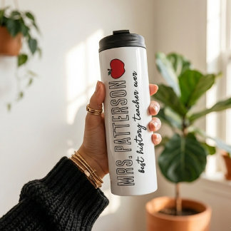 Personalized Teacher Tumbler Back To School Gift