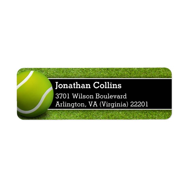 Personalized Tennis Ball | Sport (Front)