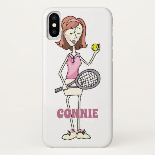 Personalized Tennis Player Case-Mate iPhone Case