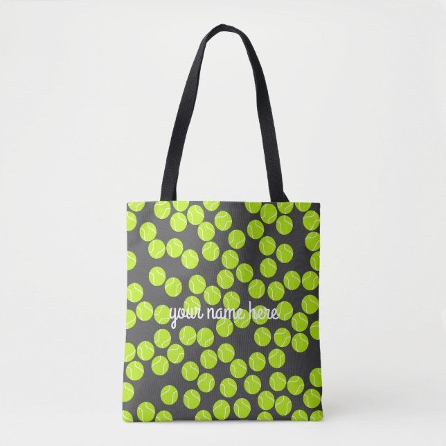 Personalized Tennis Tote Bag (Front)