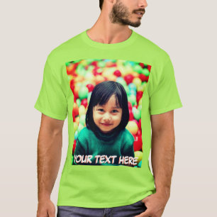 Personalized text and photo T-Shirt