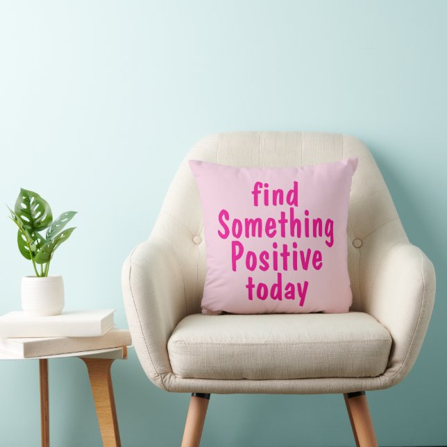 PERSONALIZED TEXT COOL QUOTE SIMPLE STYLISH MODERN CUSHION (Chair)