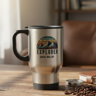 Personalized Thermal Travel Mug Explorer Mug