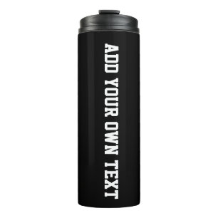 Personalized  thermal tumbler