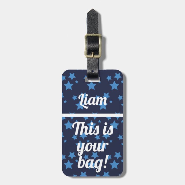 Personalized This is your bag | Funny Luggage Tag (Front Vertical)