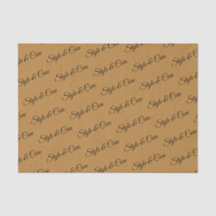 Personalized Tissue Paper with Name Pattern Print