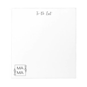 Personalized To-Do List Notepad