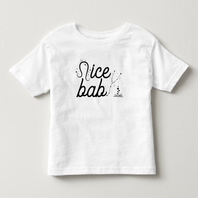 Personalized Toddler Fine Jersey T-Shirt – Soft  (Front)