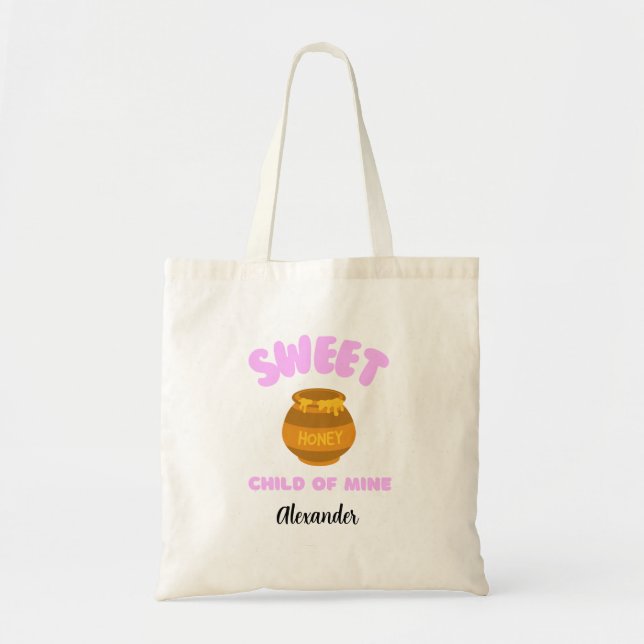 Personalized tote bag for your child (Front)