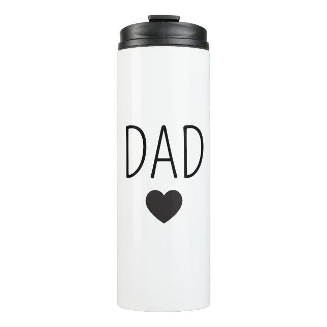 Personalized Travel Mug for Dad, Custom Coffee Cup (Front)
