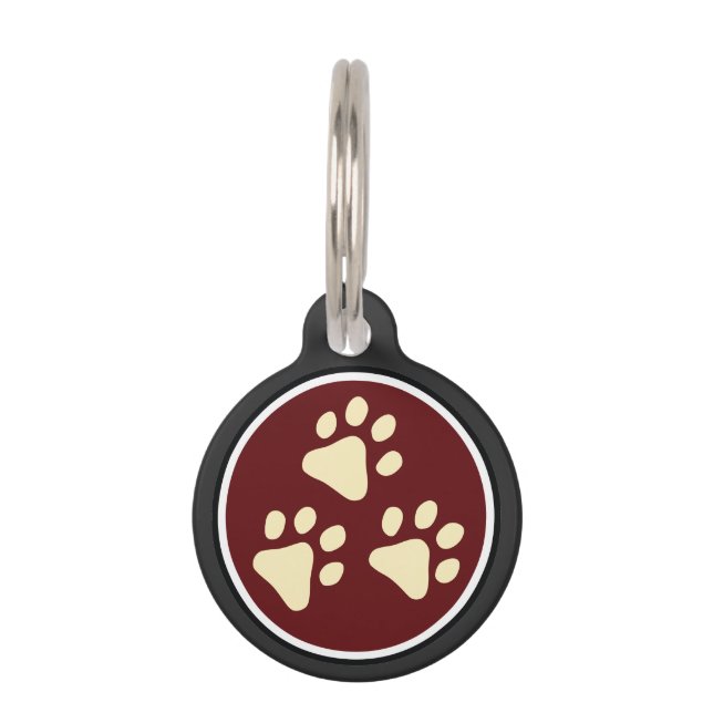 Personalized #Tripawds Pet Tag (Back)
