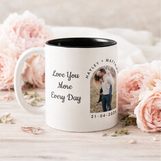 Personalized Valentine Photo Mug for Couples (Creator Uploaded)