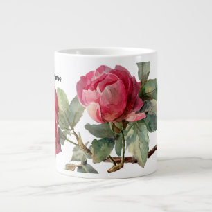 Personalized Valentine Rose Specialty Mug
