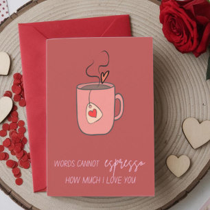 Personalized Valentine’s Day Card with Photo pink