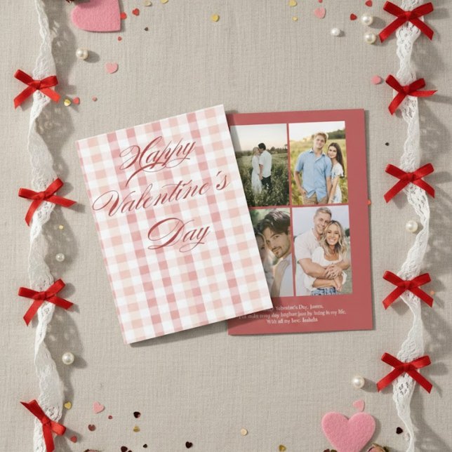 Personalized Valentine’s Day Card with Photo | Rom (Creator Uploaded)