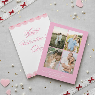 Personalized Valentine’s Day Card with Photo   Rom
