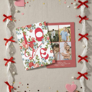 Personalized Valentine’s Day Card with Photo   Rom