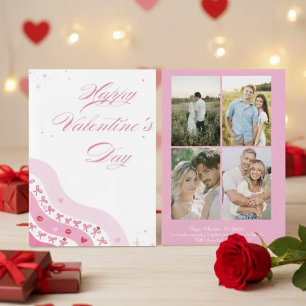 Personalized Valentine’s Day Card with Photo   Rom