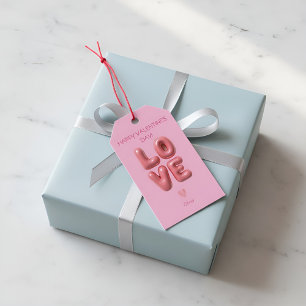 Personalized Valentine’s Day Gift Tag   Cute Love 